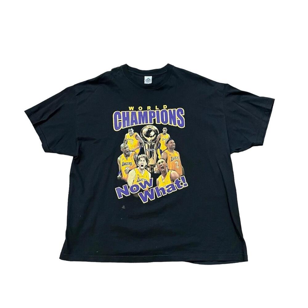 2009 Los Angeles La Lakers Nba Finals Champions Shirt Kobe Bryant Gasol 3Xl Vtg